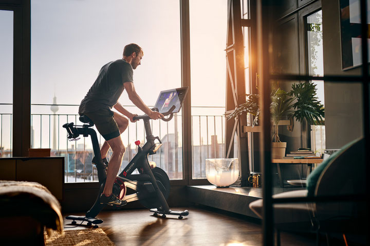 Indoor fitness bike by Peloton, Courtesy: Peloton