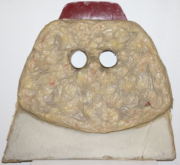 Horia Bernea "Mucarfa", Wood, Oil on canvas, papier maché, 1971, Photo: Stefan Sara, Courtesy: Margareta Bernea