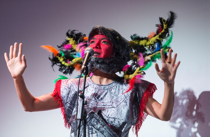 Performance <i>Formalinreise</i> on the occasion of the 250th birthday of Alexander Humboldt, Humboldt Forum Berlin, © SHK/Photo: David von Becker