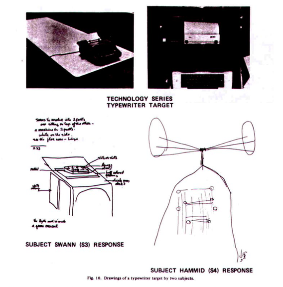 Fallbeispiele zum Themenkomplex Fernwahrnehmung, Aus der Studie "A perceptual channel for information transfer over kilometer distances: Historical perspective and recent research" von Harold E. Puthoff und Russell Targ, in "Proceedings of the IEEE", 1976