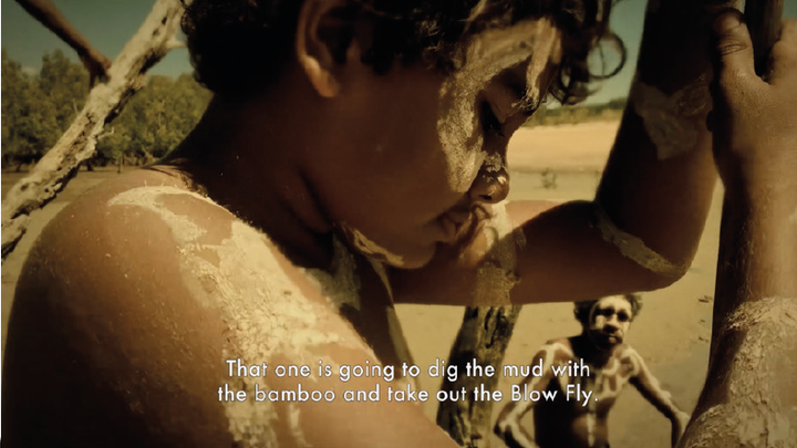 Karrabing Film Collective, <i>The Mermaids, or Aiden in Wonderland</i>,2018, Videostills, Courtesy: Karrabing Film Collective