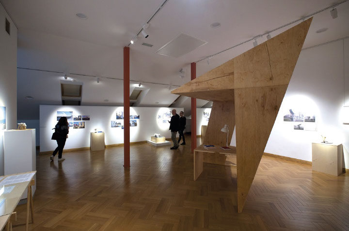 Ștefan Rusu, <i>The Research Bureau of the Afterlife of Socialist Architecture</i>, National Museum of Fine Art, Chisinau, 2024, Foto: Ștefan Rusu, © Ștefan Rusu