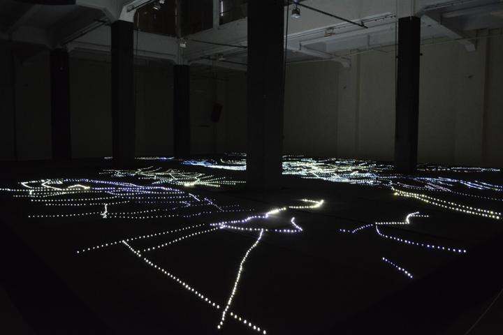Magdi Mostafa, <i>The Surface of Spectral Scattering</i>, Installationsansicht, Townhouse Factory, Kairo, 31. Mai bis 25. Juni 2014, Courtesy: Townhouse Kairo