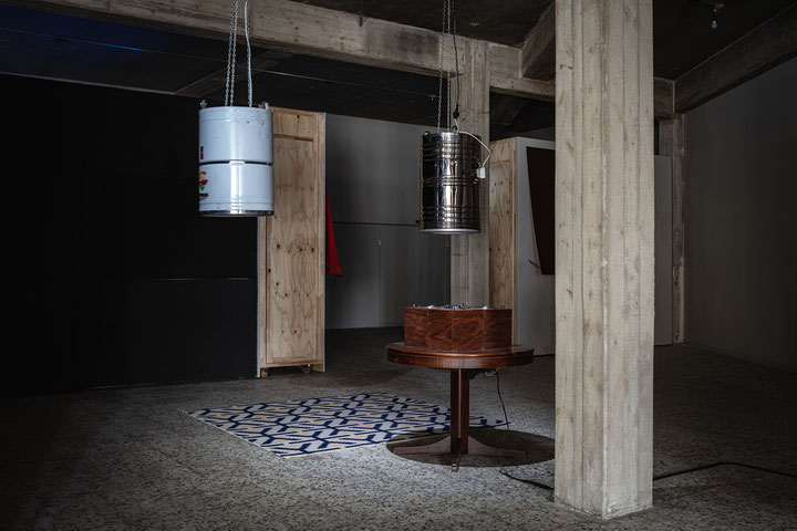 Magdi Mostafa, <i>Sound Cells</i>, Beitrag zur Ausstellung <i>Here History Began</i>, SAVVY Contemporary, Foto: Raisa Galofre