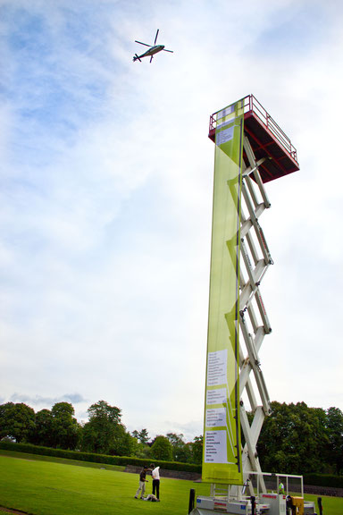 Critical Art Ensemble, <i>A Public Misery Message: A Temporary Monument to Global Economic Inequality</i>, 2012, contribution to dOCUMENTA (13), various installation views, courtesy: documenta