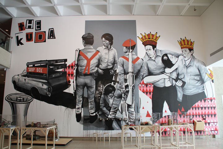 ruangrupa, <i>THE KUDA, The Untold Story of Indonesian Underground Music in the 70s</i>, 2012, commissioned work for the 7. Asia Pacific Triennale of Contemporary Art, Queensland Art Gallery/Gallery of Modern Art, Brisbane, Queensland, Australia